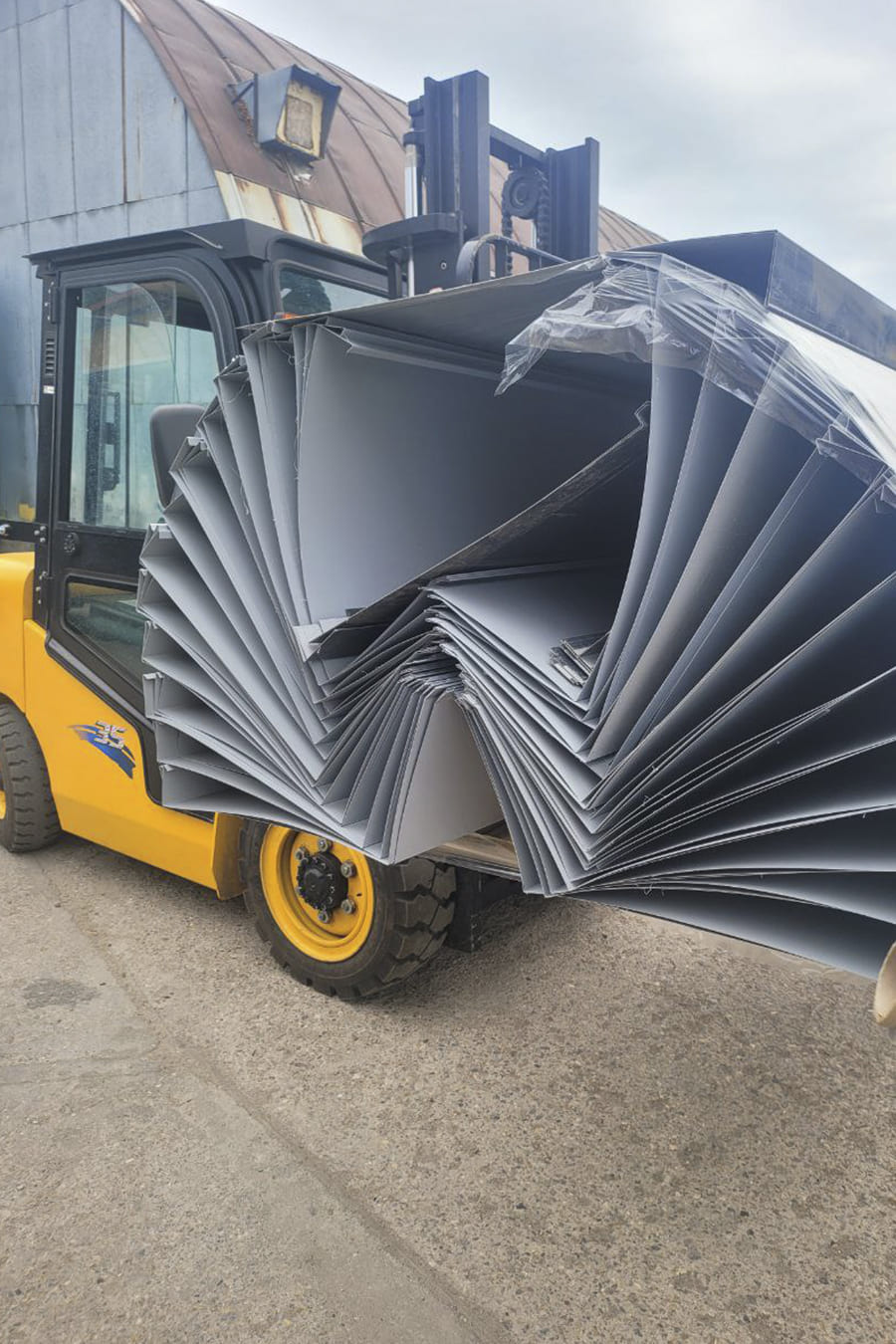 Доборные элементы перед отгрузкой