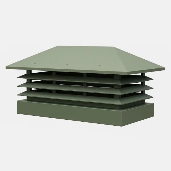 Колпак на дымоход с жалюзи